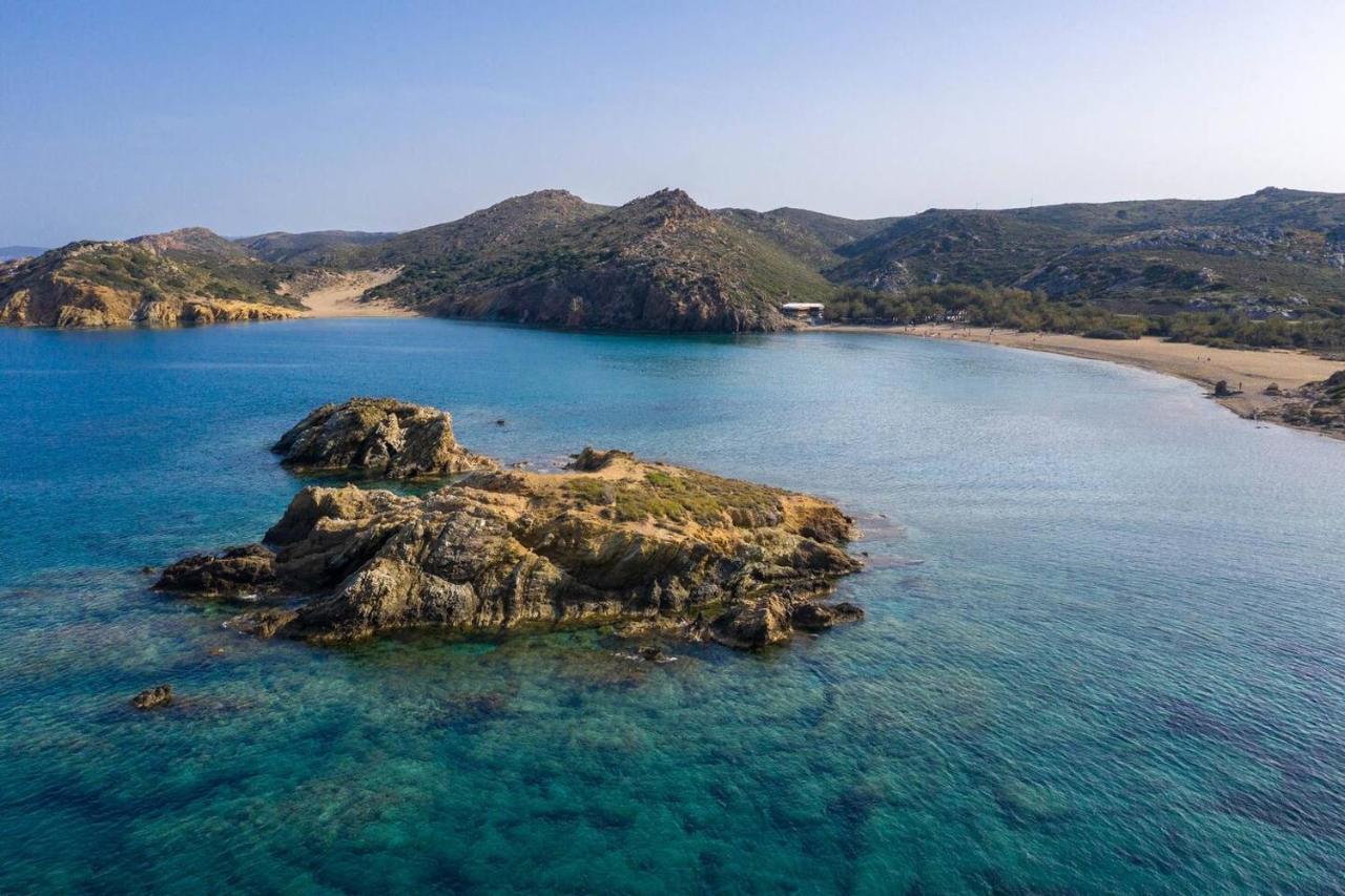 فيلا Authentic Cretan Stone Windmill سيتيا المظهر الخارجي الصورة