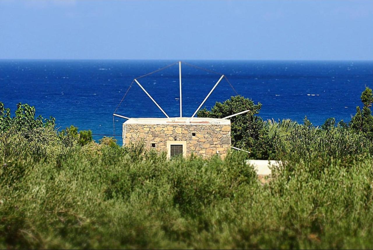 فيلا Authentic Cretan Stone Windmill سيتيا المظهر الخارجي الصورة